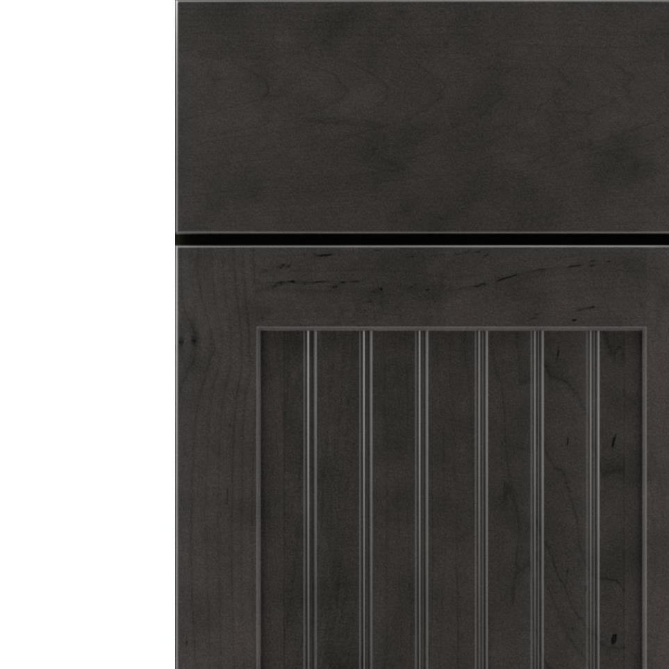 Square Storm Dark Finish Square Cabinets