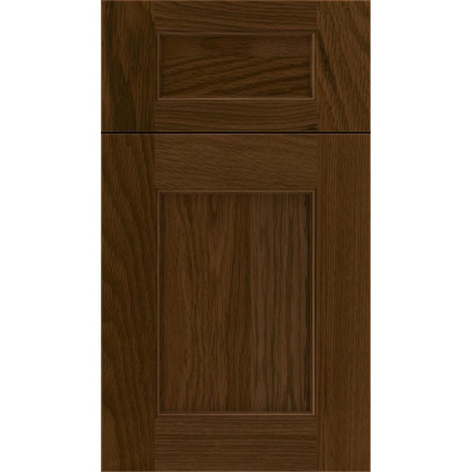 5 Piece Sienna Medium Finish 5 Piece Cabinets
