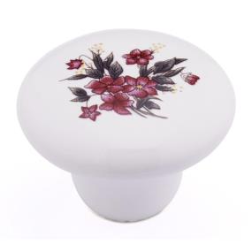 Knob Wild Flower White Knobs