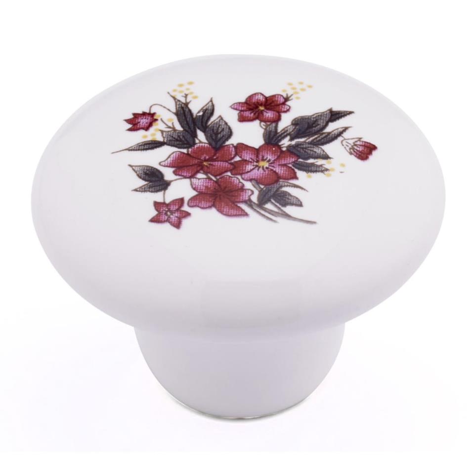 Knob Wild Flower White Knobs