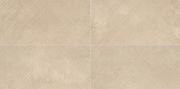 Decoratives and Medallions Allegro Beige Textured  Tile