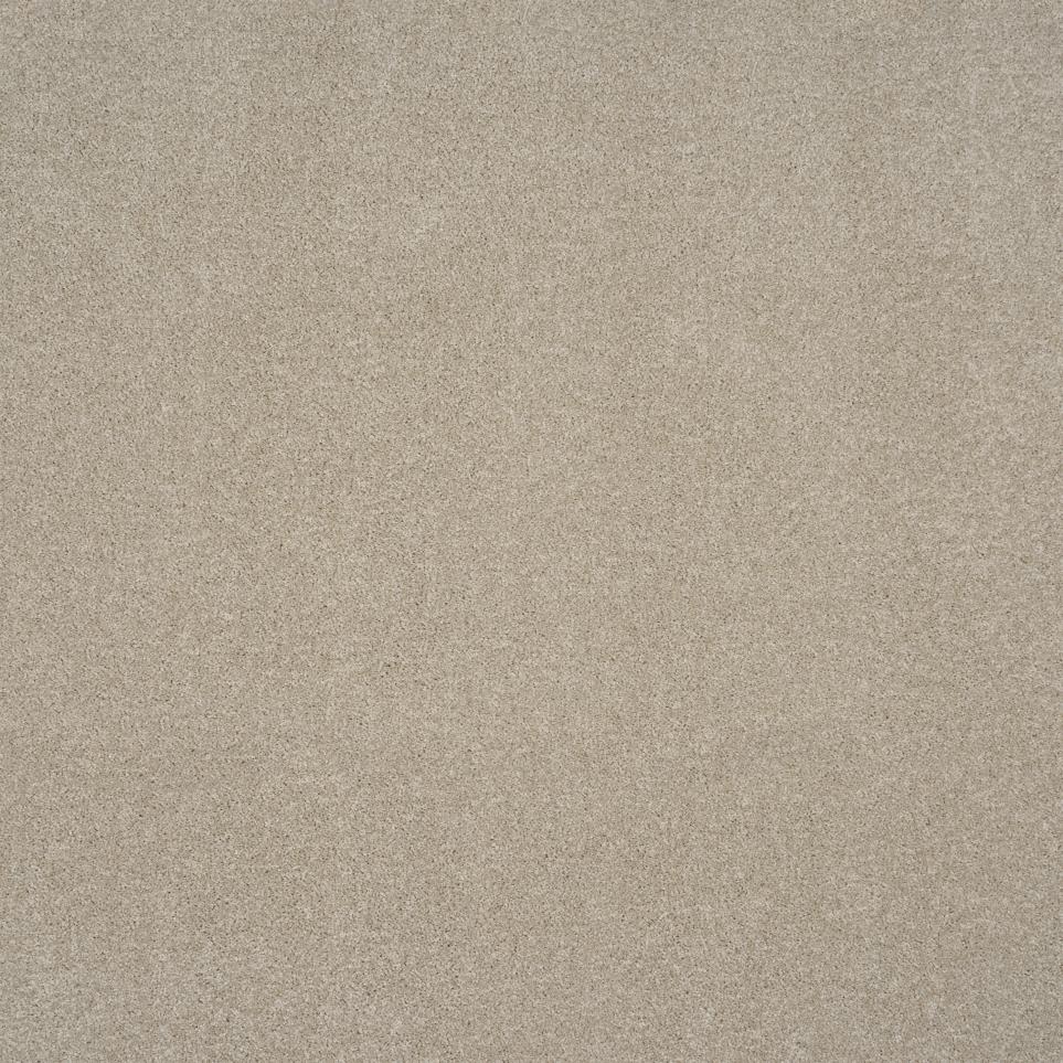 Textured Saxony Dusty Road Beige/Tan Carpet