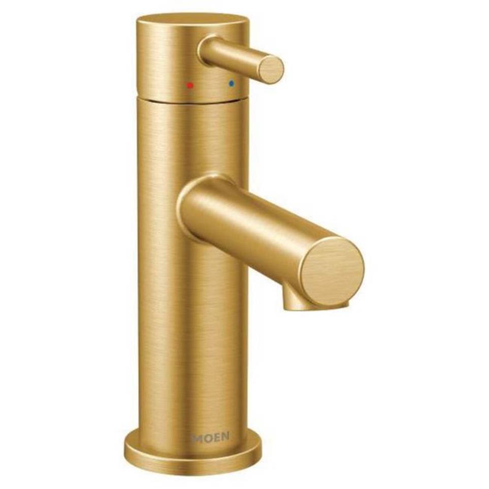 Bath Brushed Gold Brass / Gold Faucets