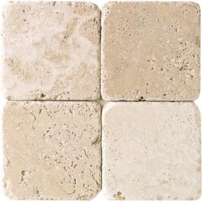 Tile Mediterranean Ivory Tumbled Beige/Tan Tile