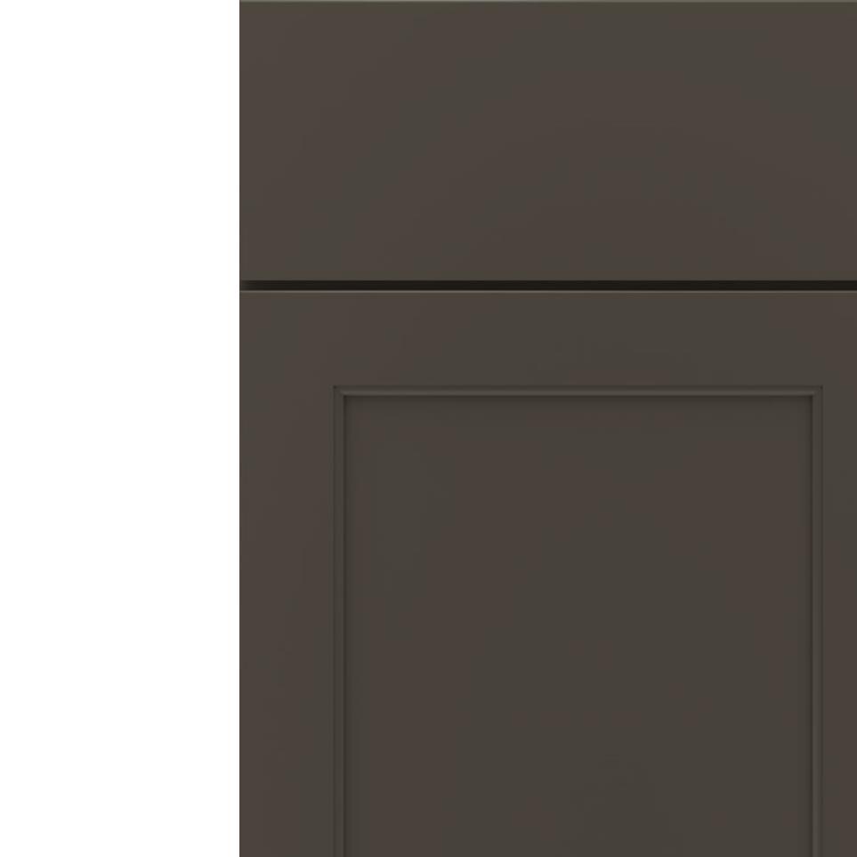 Square Forest Floor Dark Finish Square Cabinets