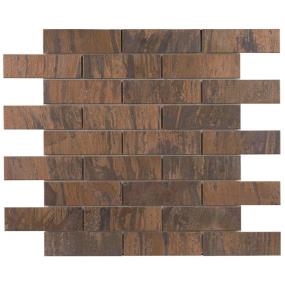 Mosaic Antique Copper Brown Tile