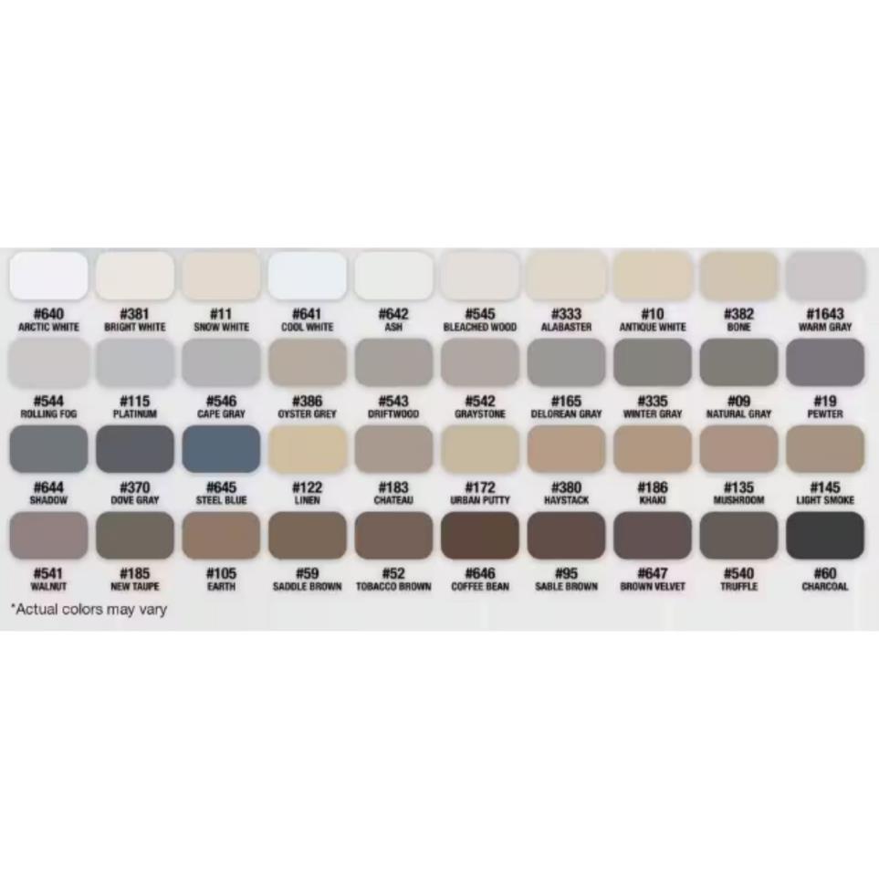 Sundries/Install Materials Delorean Gray Gray Grout