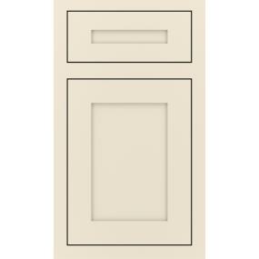 Inset Coconut Paint - White Inset Cabinets