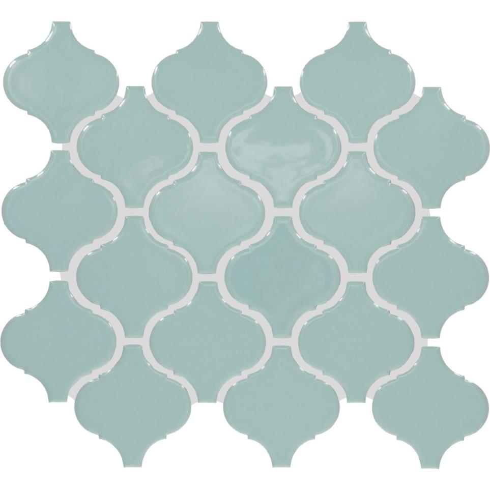 Mosaic Spa Glossy Blue Tile
