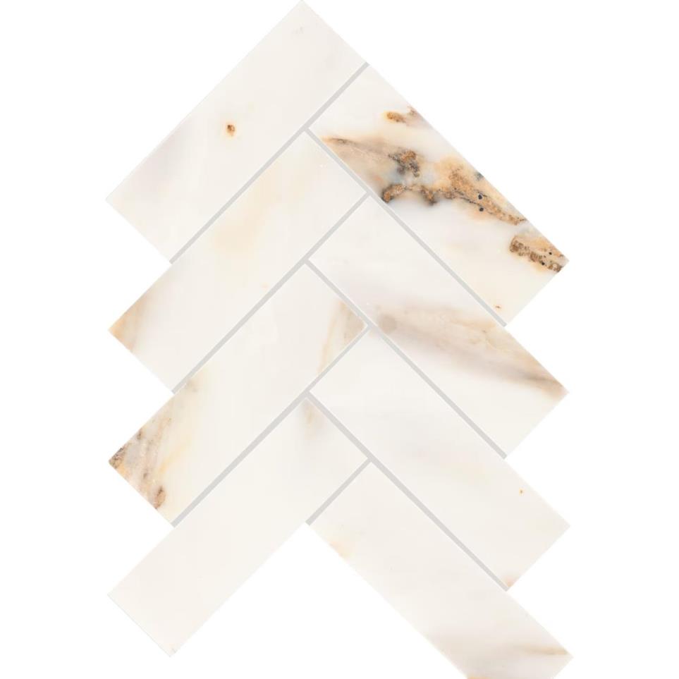 Mosaic Bella Polished Beige/Tan Tile