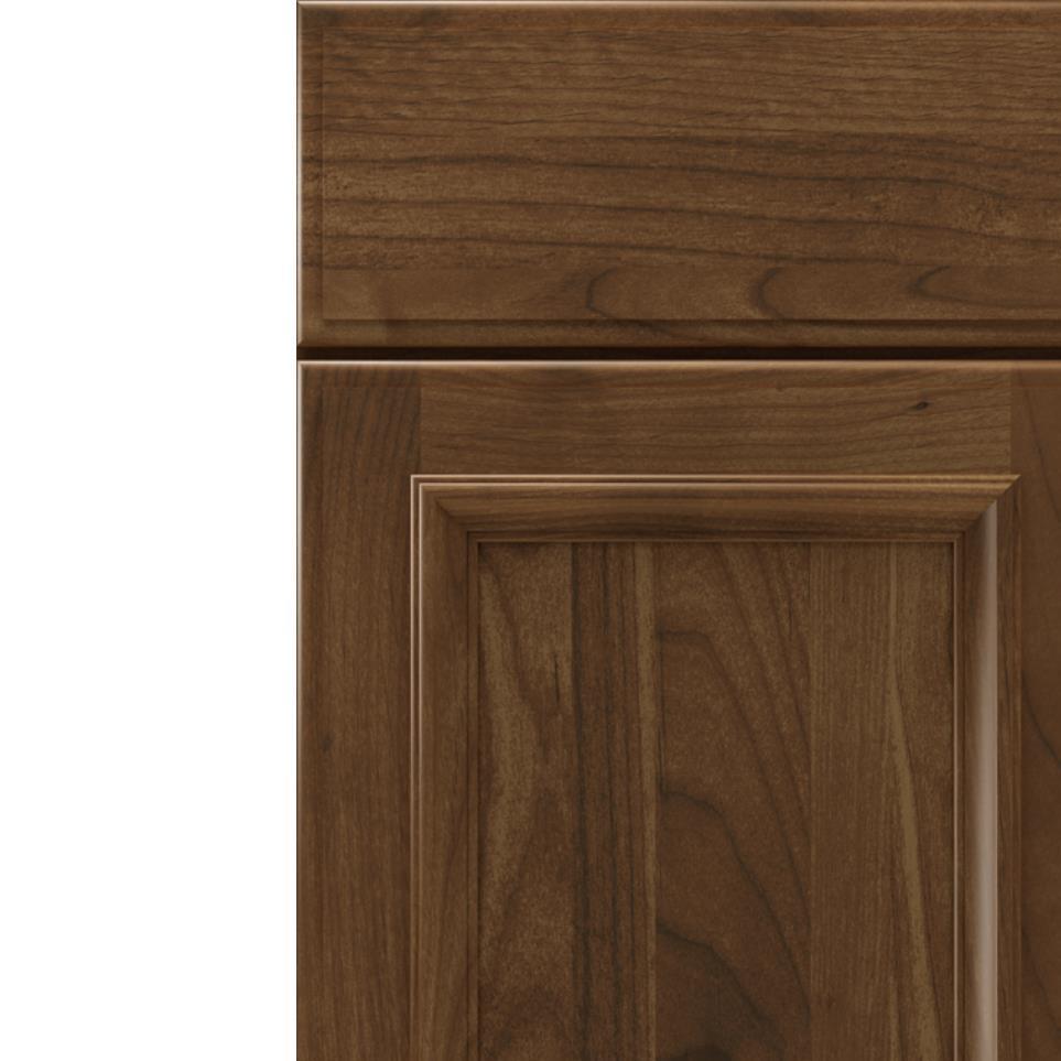 Square Mustang Medium Finish Square Cabinets