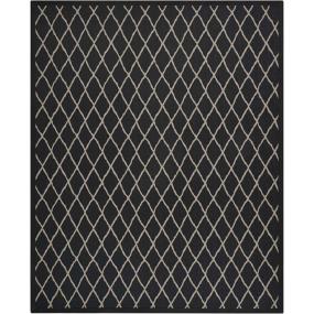 Woven Black Pearl Black Carpet