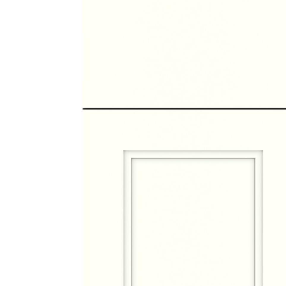 Square Alabaster Paint - White Square Cabinets