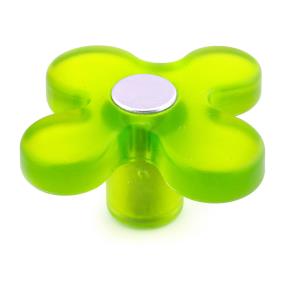 Knob Frosted Green Specialty Hardware