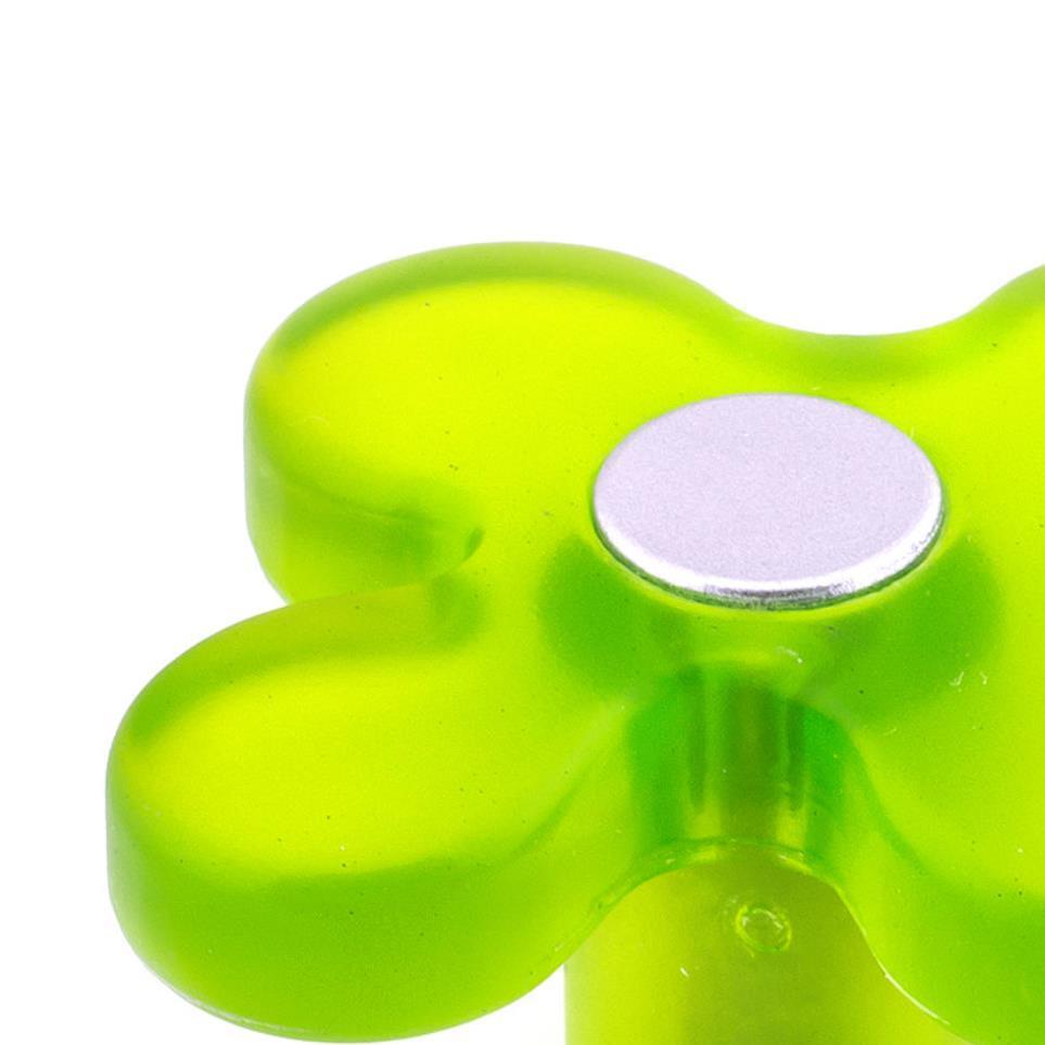 Knob Frosted Green Specialty Knobs