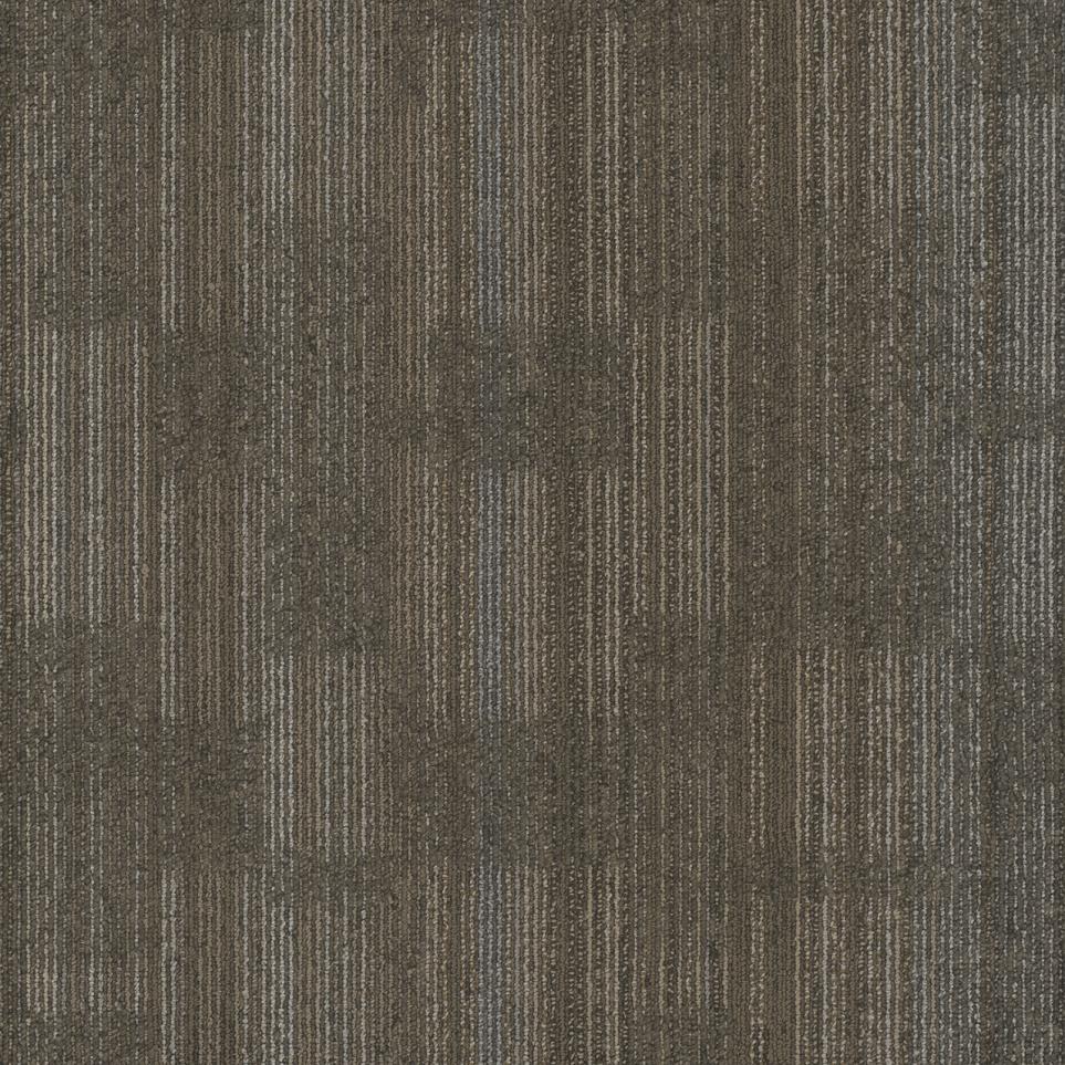 Loop In Place Brown Carpet Tile