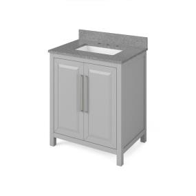 Base with Sink Top Grey Grey / Black Vanities