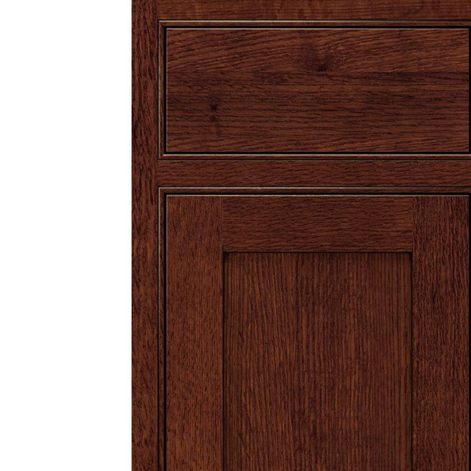 Square Arlington Espresso Glaze - Stain Square Cabinets