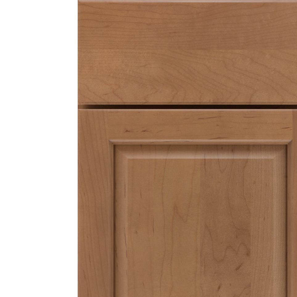 Square Sahara Light Finish Square Cabinets