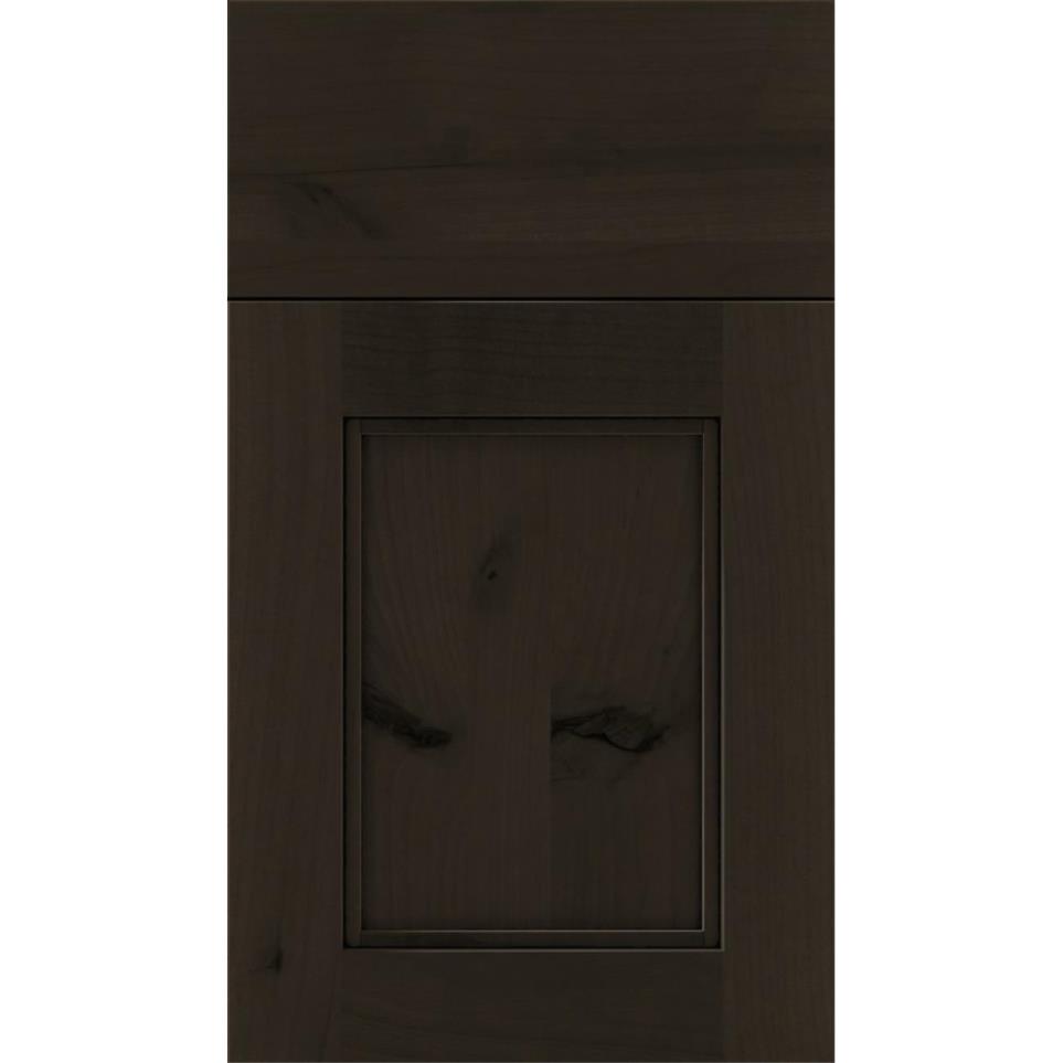 Square Thunder Black Glaze Glaze - Stain Square Cabinets