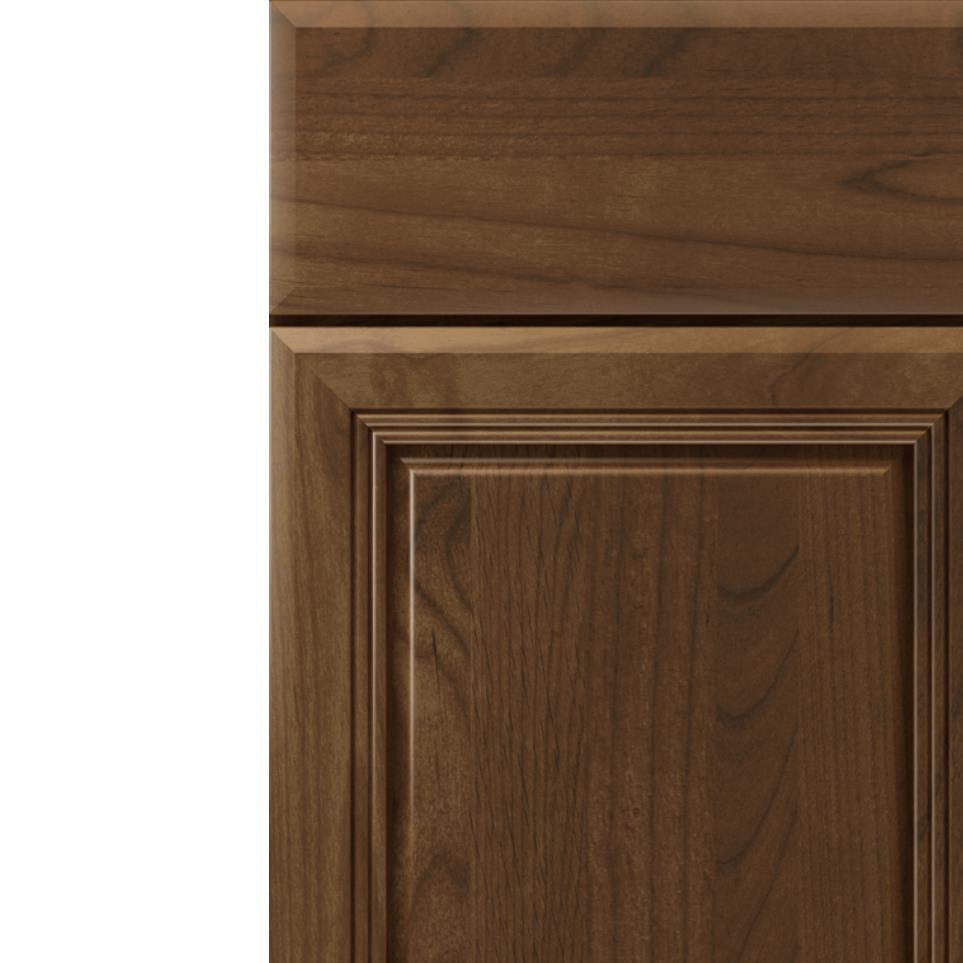 Square Mustang Medium Finish Square Cabinets