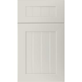 5 Piece Satin Sleet Paint - White 5 Piece Cabinets