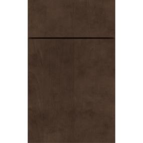 Slab Thatch Dark Finish Slab Cabinets