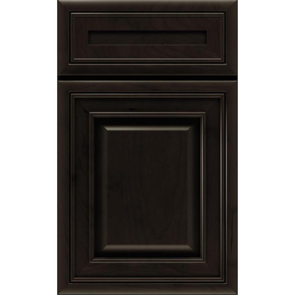 5 Piece Thatch Dark Finish 5 Piece Cabinets