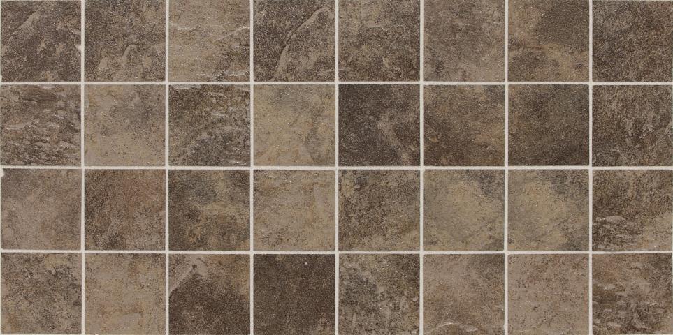 Mosaic Moroccan Brown Matte Brown Tile
