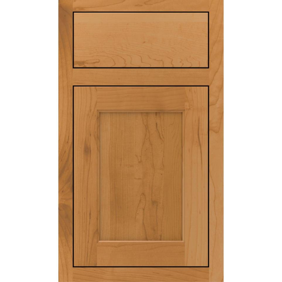 Square Pheasant Light Finish Square Cabinets