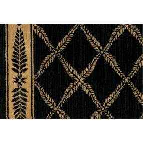 Woven Onyx Black Carpet