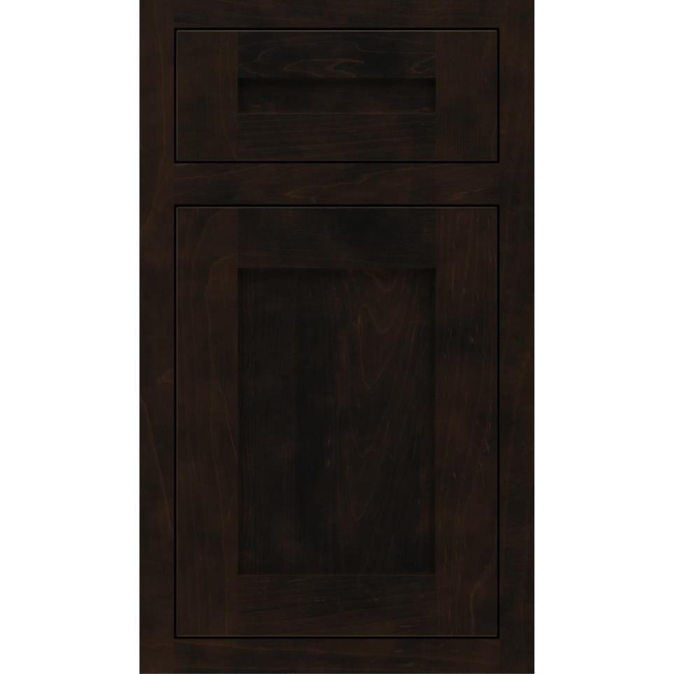 Inset Stout Dark Finish Inset Cabinets