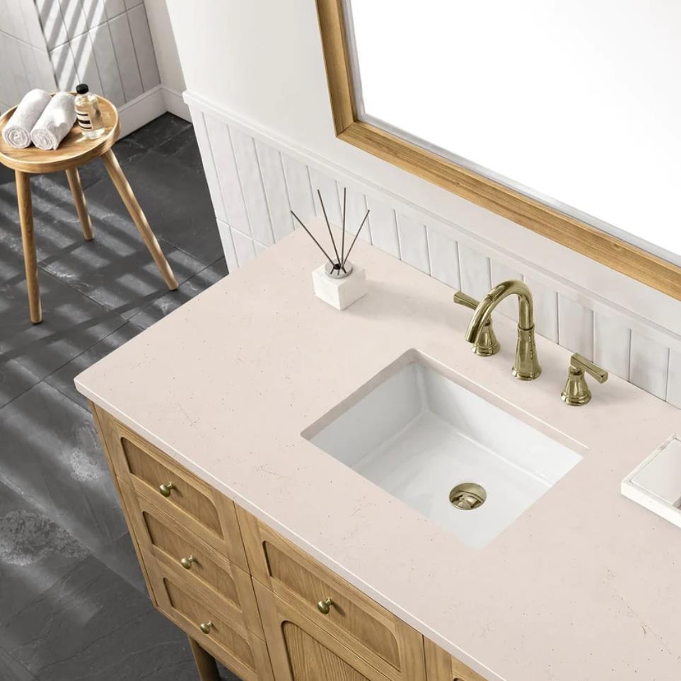 Base with Sink Top Light Oak Light Finish Vanities