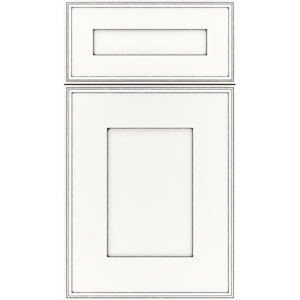 Square Whitecap Black Glaze Glaze - Paint Square Cabinets