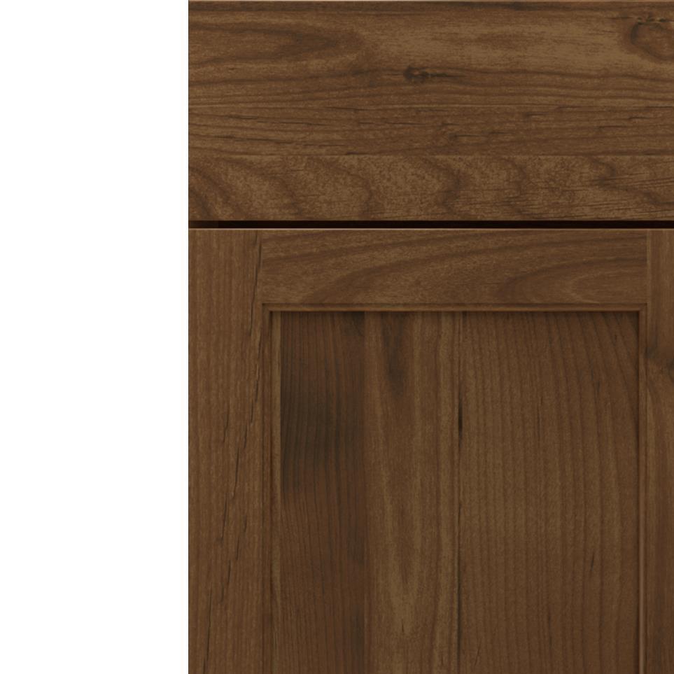 Square Mustang Medium Finish Square Cabinets