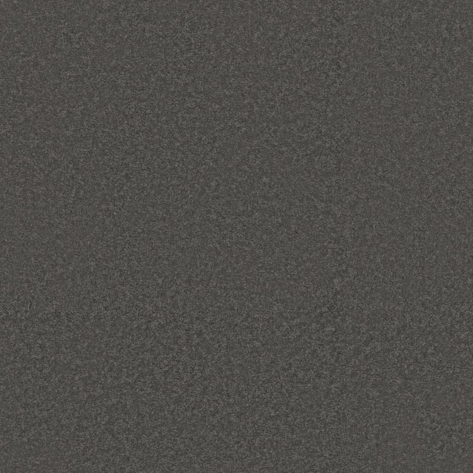 Plush Saxony Stone Walk Brown Carpet