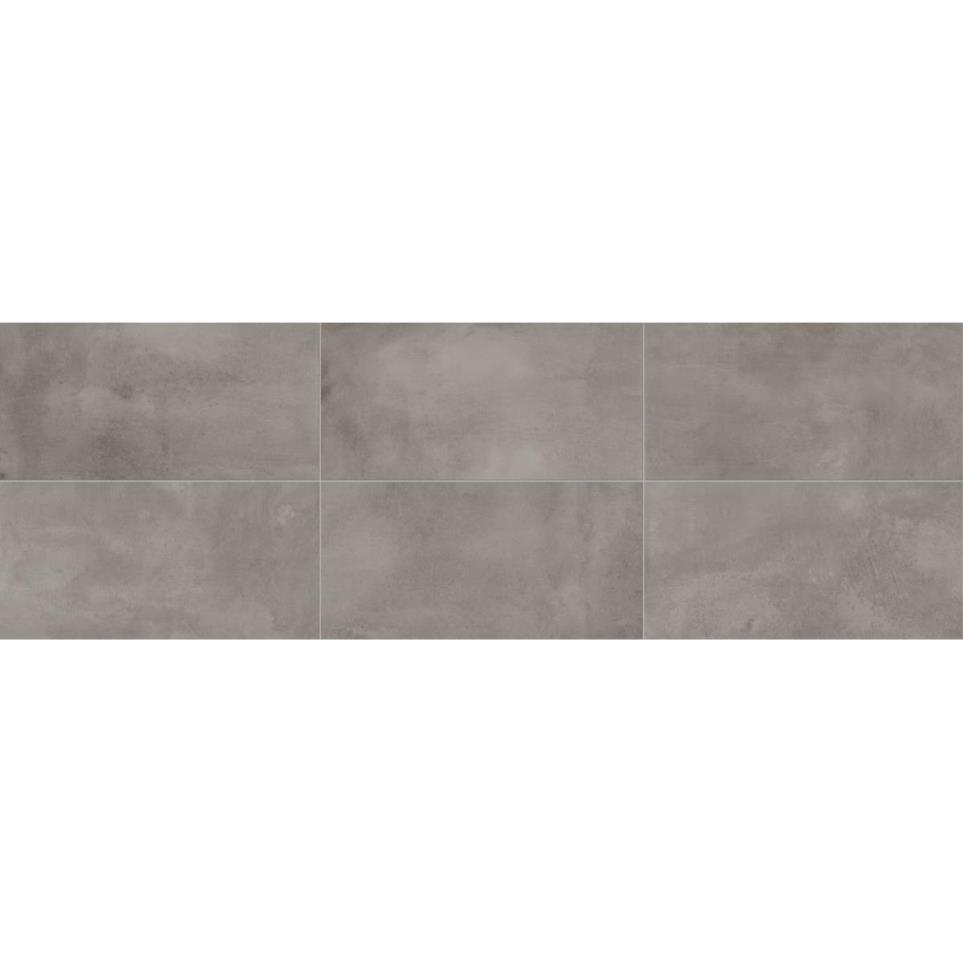 Tile Forte Grey Light Polished Gray Tile