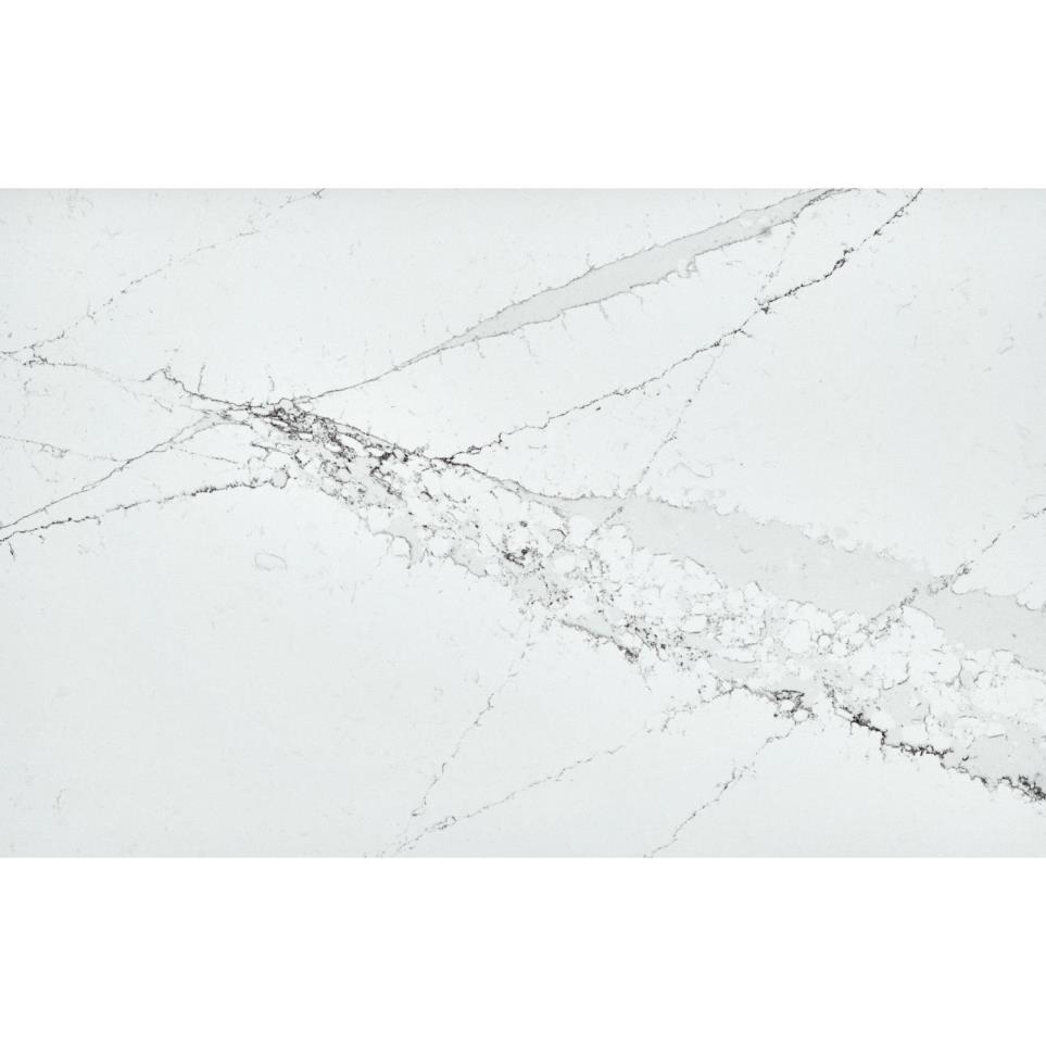 Slab Ethereal Haze White Quartz Countertops