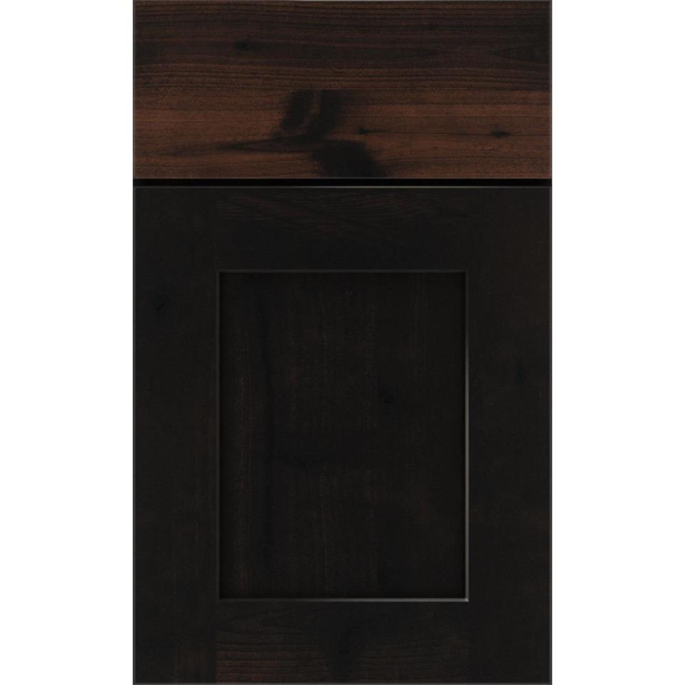 Square Chocolate Dark Finish Square Cabinets