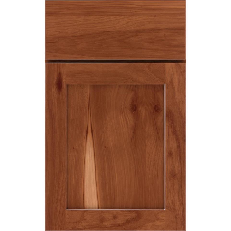 Square Cattail Medium Finish Square Cabinets