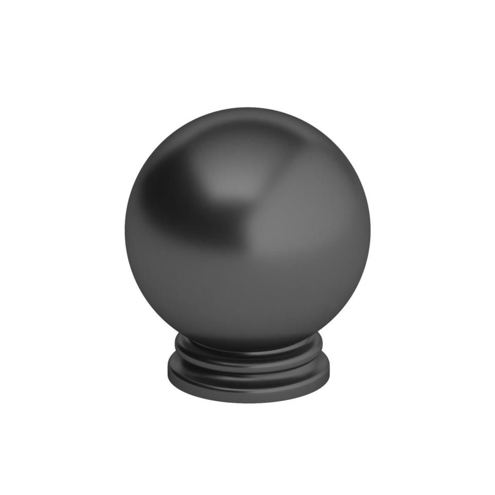 Knob Matte Black Black Knobs