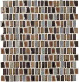 Mosaic Bark Matte Brown Tile