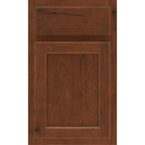 Square Tundra Dark Finish Square Cabinets