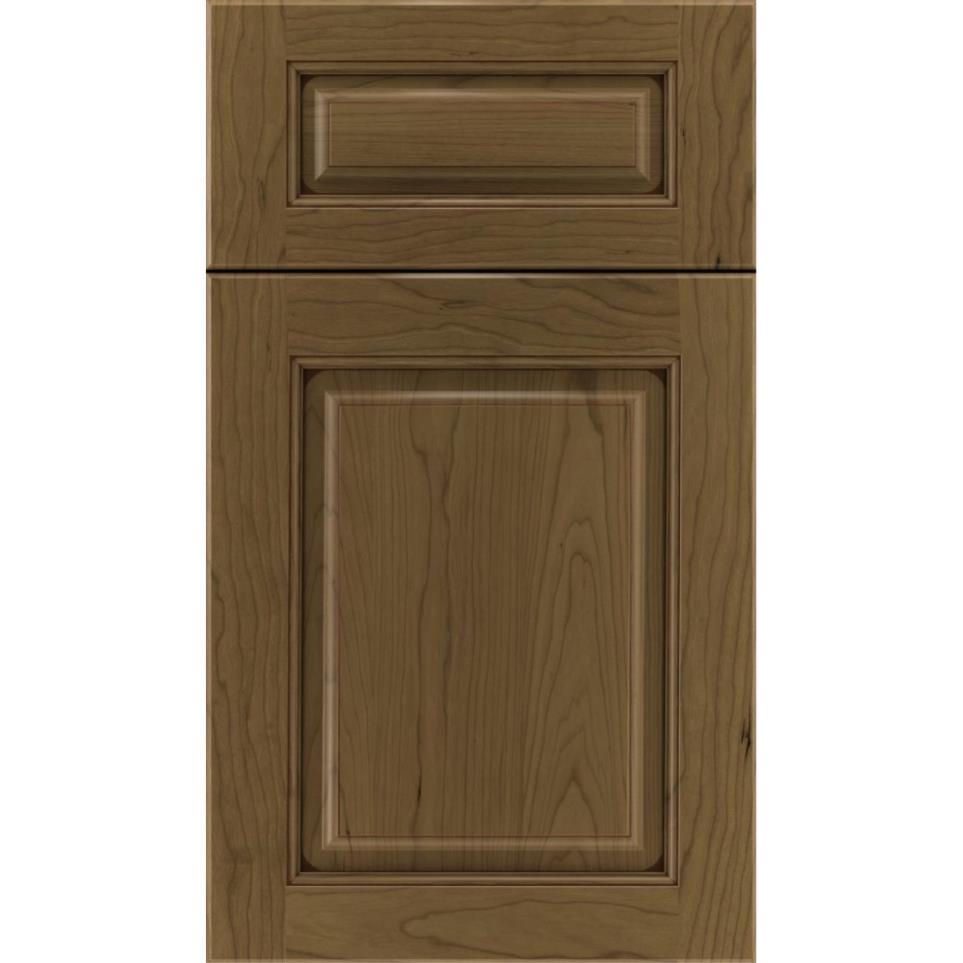 Square Frappe Mocha Glaze Glaze - Stain Square Cabinets