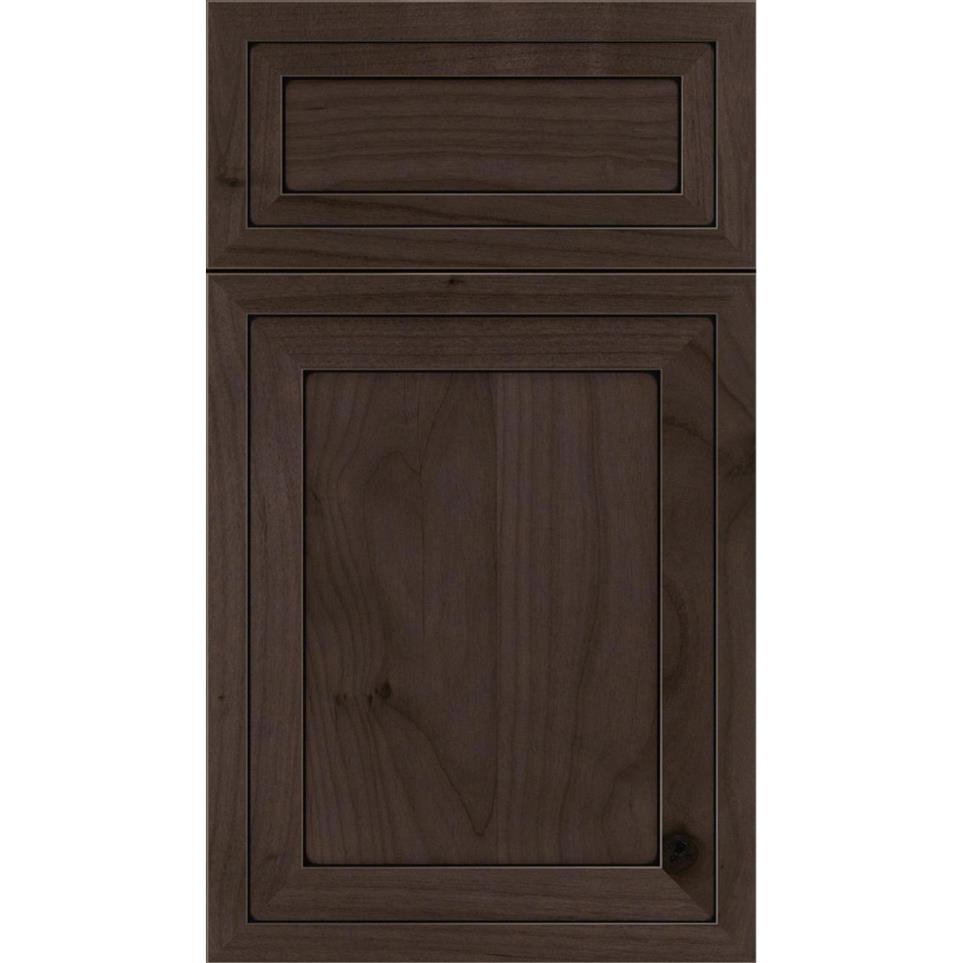 Square Thunder Black Glaze Glaze - Stain Square Cabinets