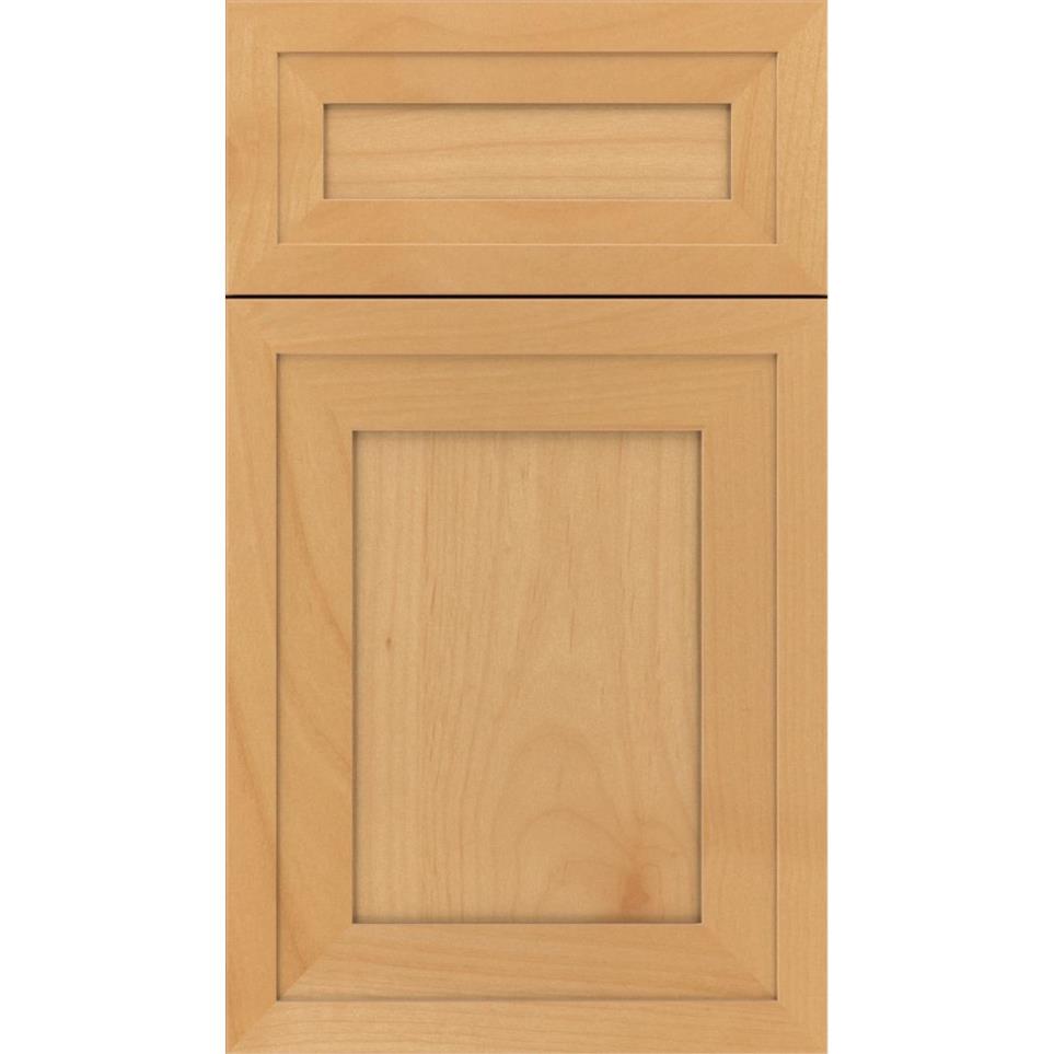 Square Natural Light Finish Square Cabinets