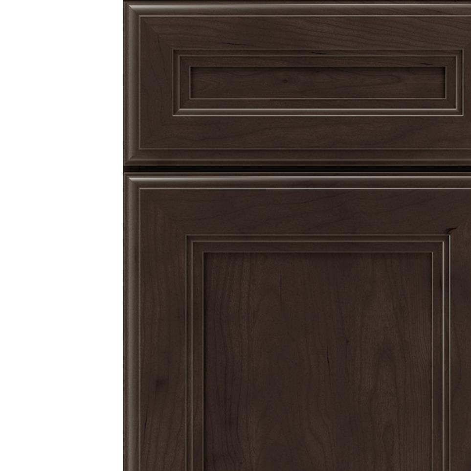 5 Piece Thatch Dark Finish 5 Piece Cabinets