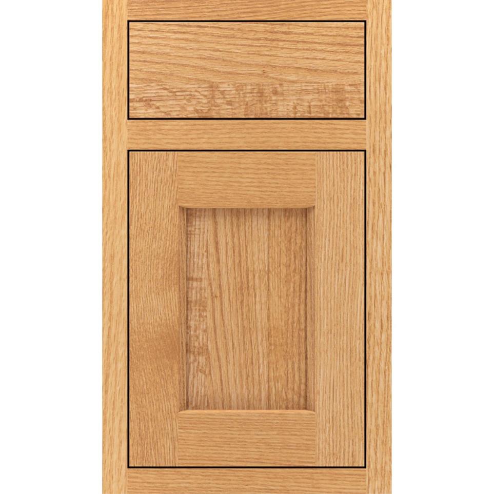 Inset Natural Light Finish Inset Cabinets