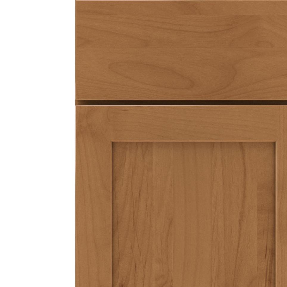 Square Sahara Light Finish Square Cabinets