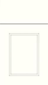 Square Alabaster Paint - White Square Cabinets